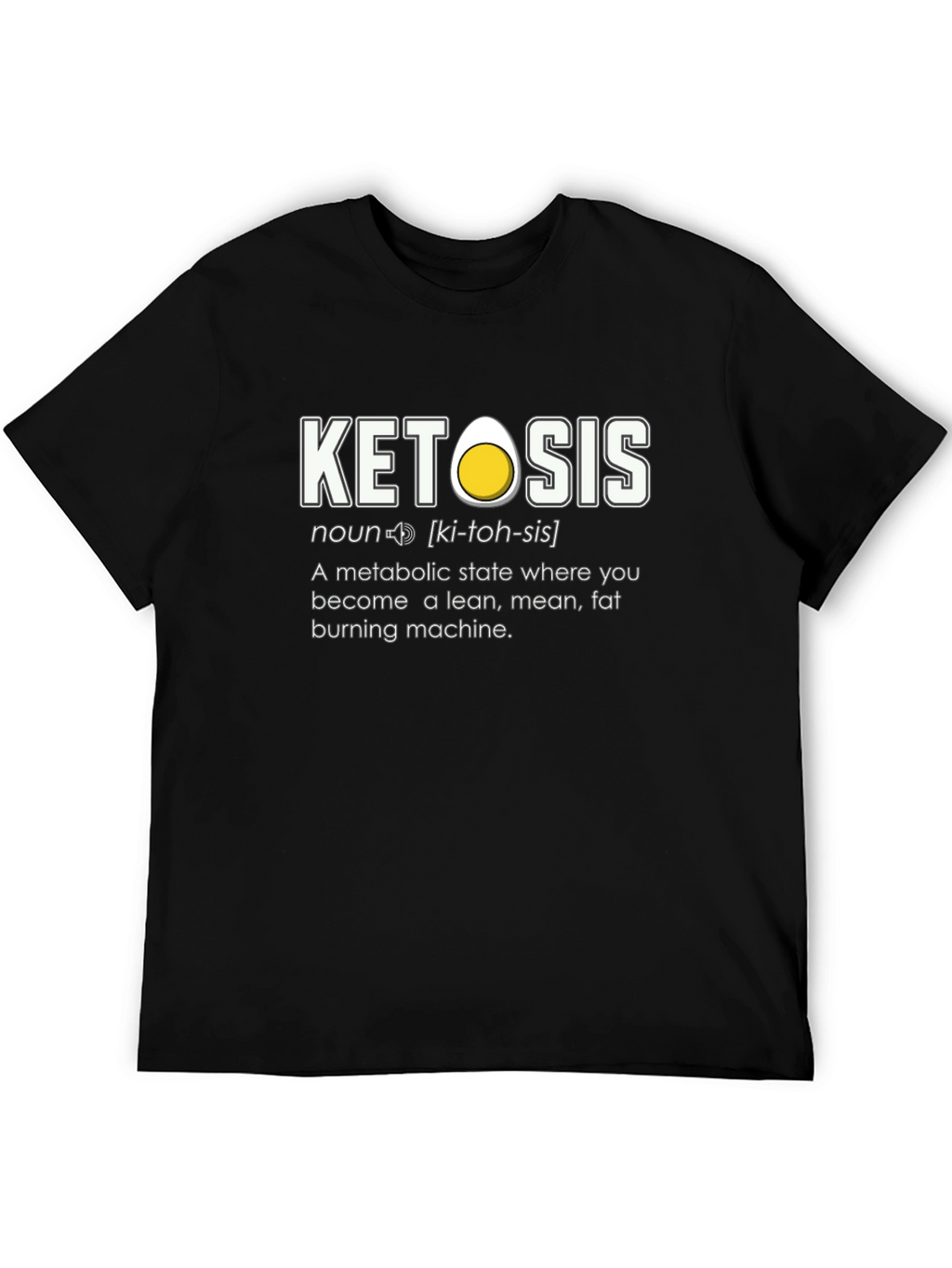 Ketosis Definition T-Shirt - Keto Diet Fat Burning