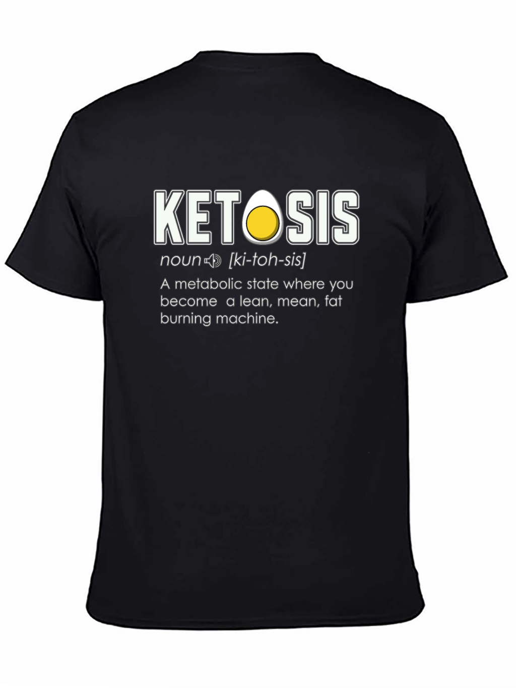 Ketosis Definition T-Shirt - Keto Diet Fat Burning