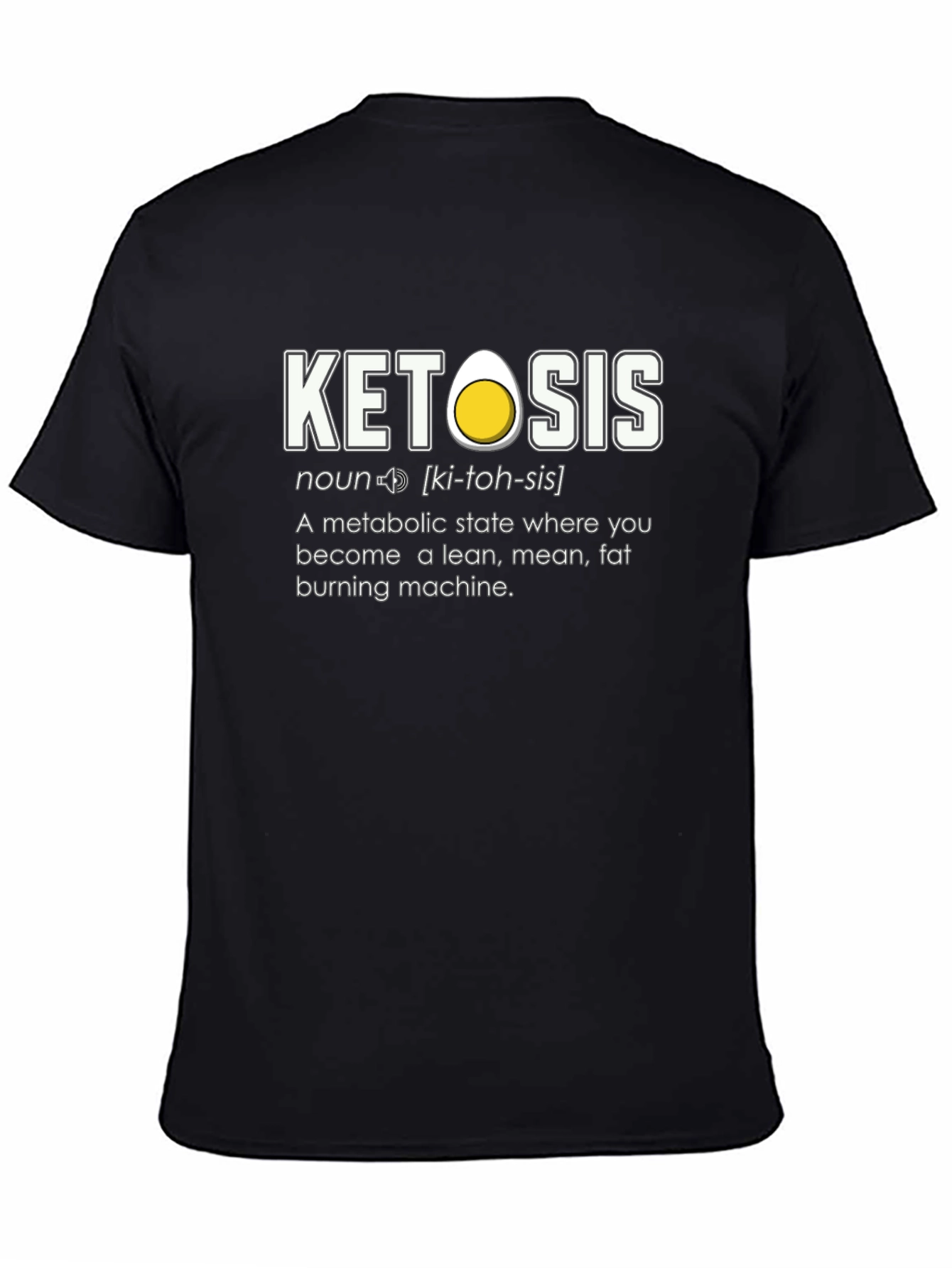 Ketosis Definition T-Shirt - Keto Diet Fat Burning