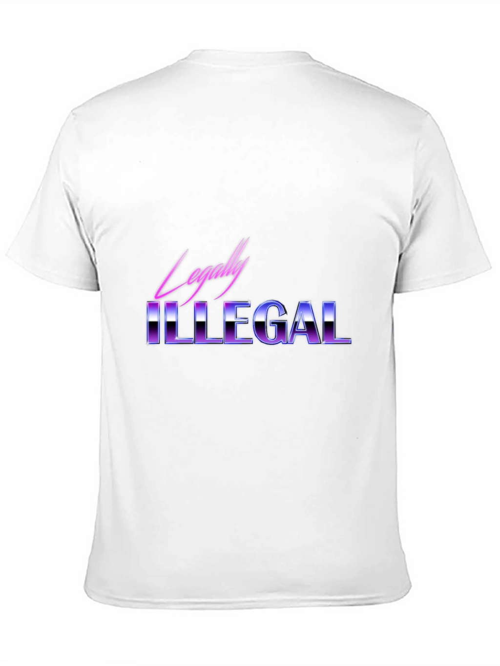 Legally Illegal Graphic Tee - Retro Style