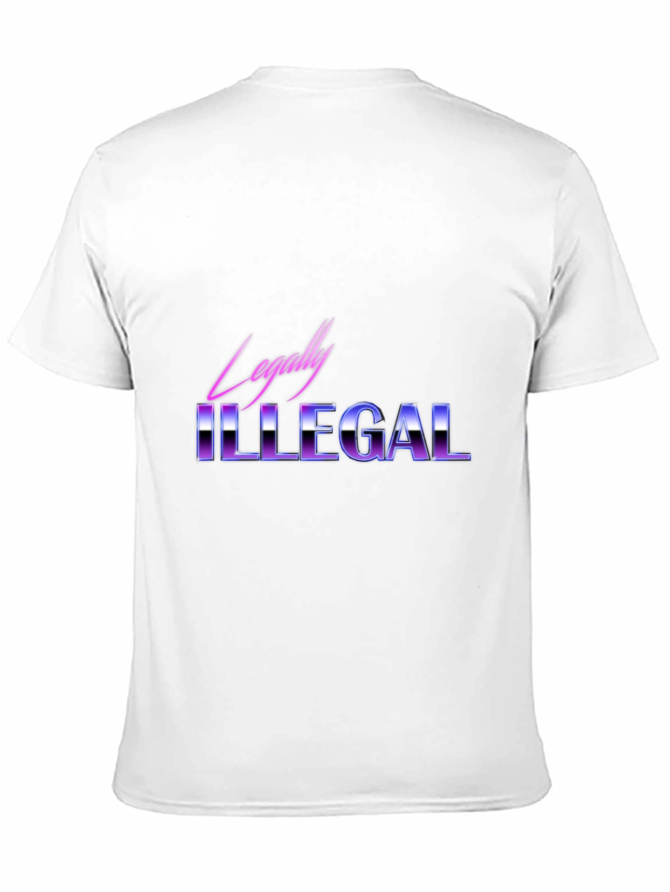 Legally Illegal Graphic Tee - Retro Style