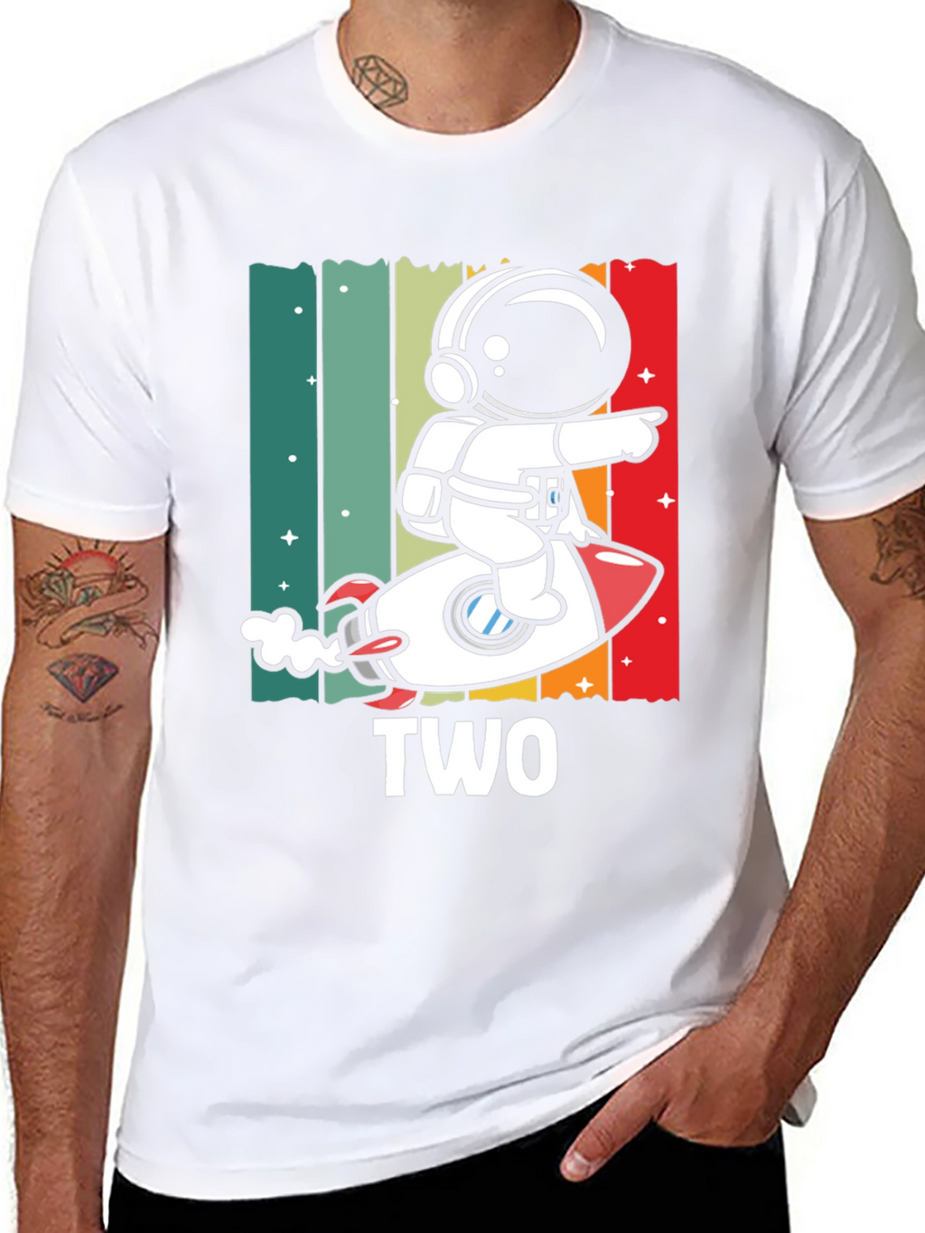 Two Year Old Astronaut T-Shirt
