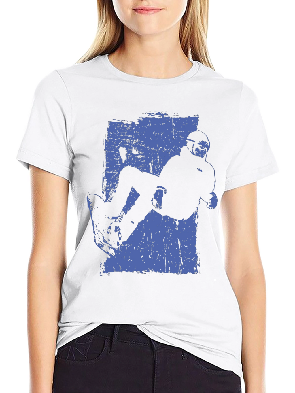 Snowboarder Graphic Tee - Cool Black T-Shirt