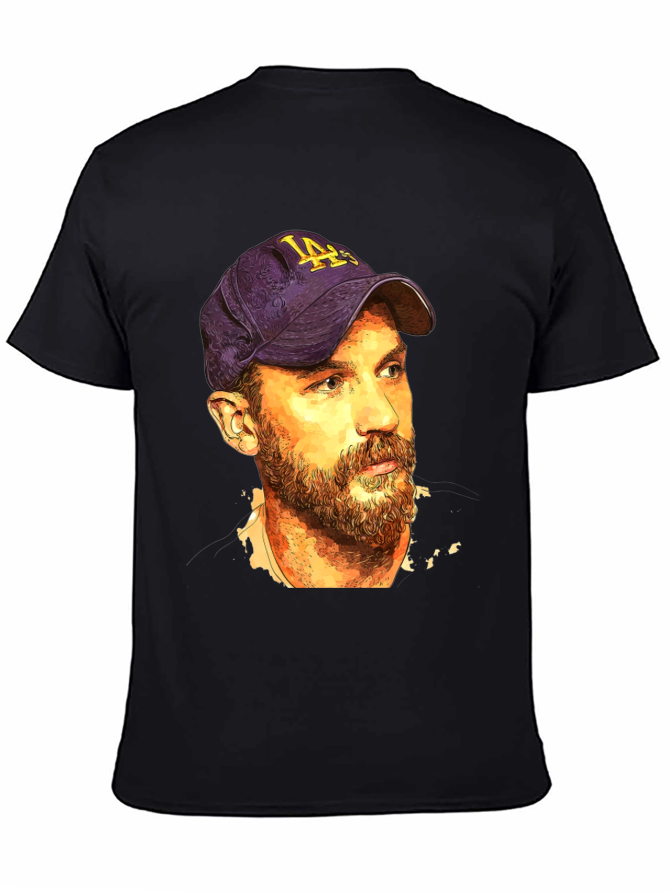 Chris Martin T-Shirt - Artistic Coldplay Fan Tee