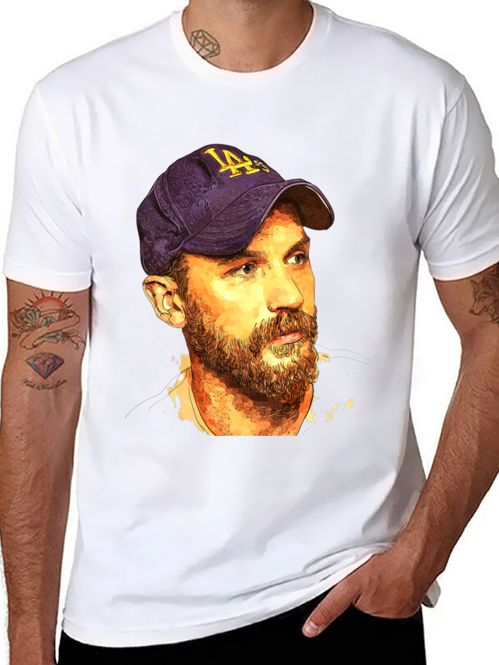 Chris Martin T-Shirt - Artistic Coldplay Fan Tee