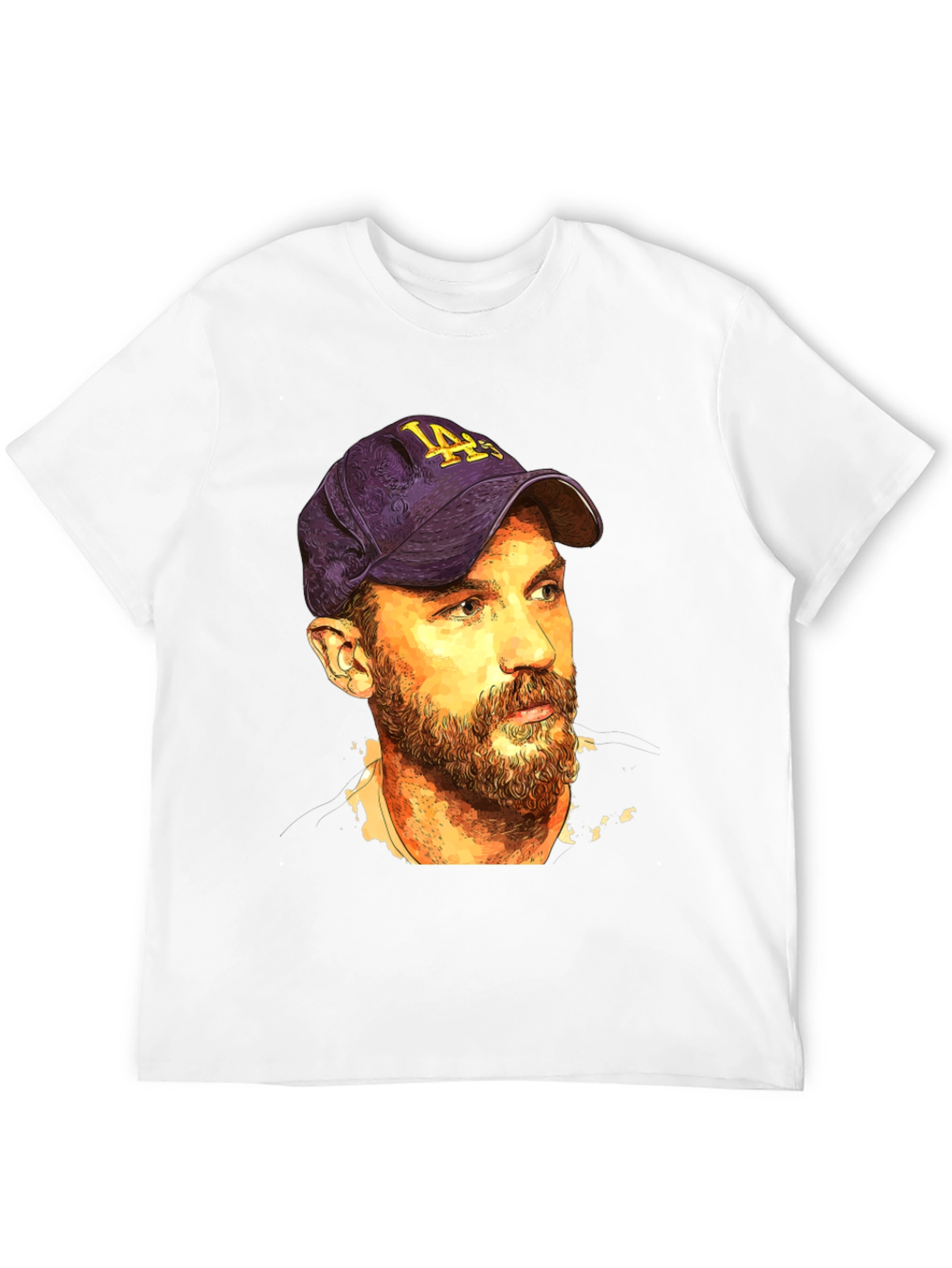 Chris Martin T-Shirt - Artistic Coldplay Fan Tee