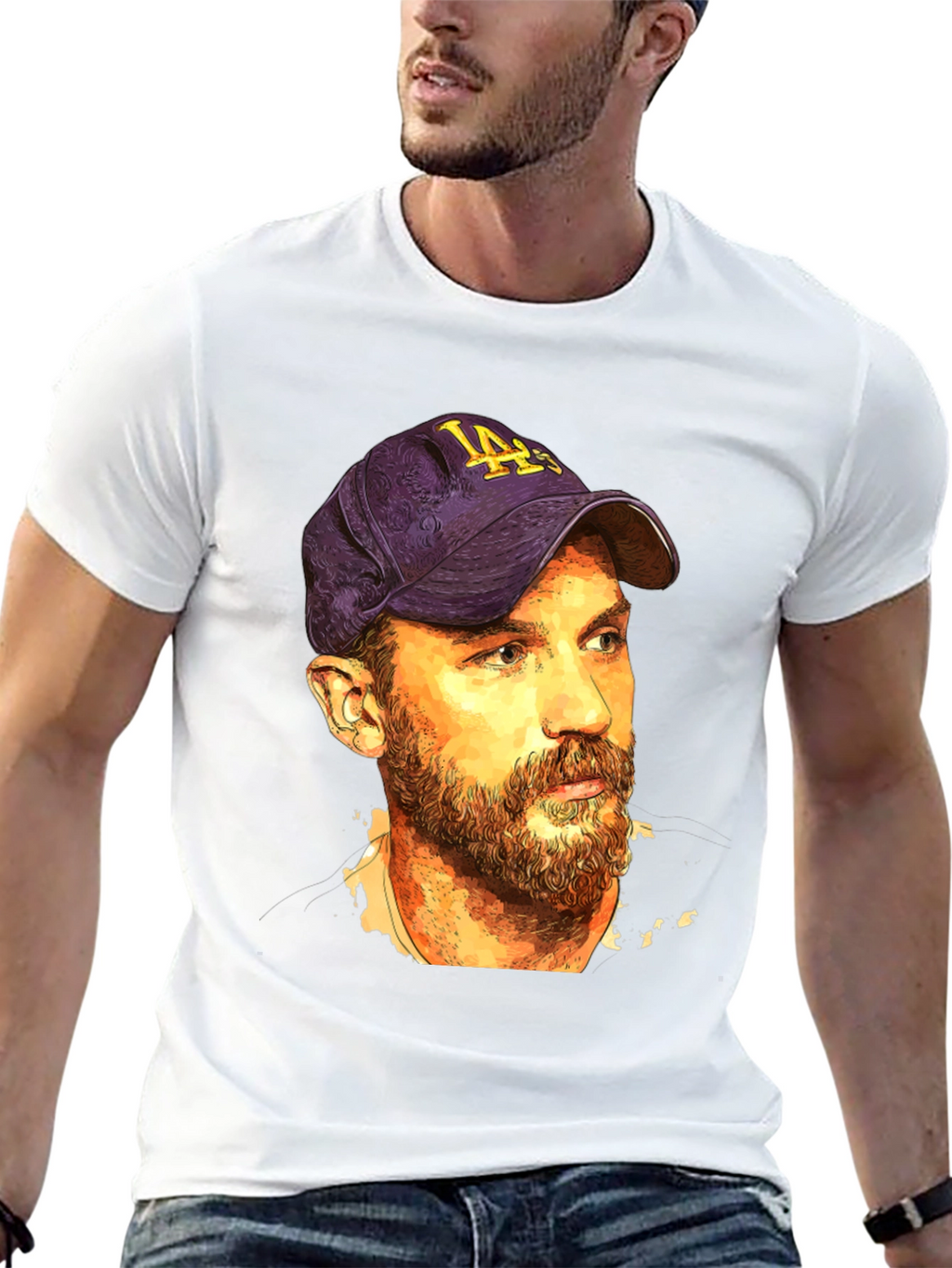 Chris Martin T-Shirt - Artistic Coldplay Fan Tee