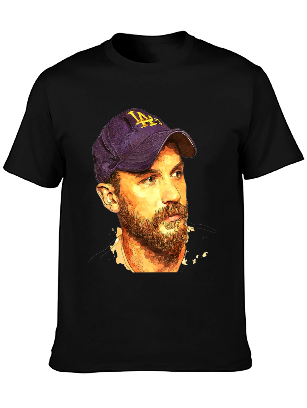 Chris Martin T-Shirt - Artistic Coldplay Fan Tee
