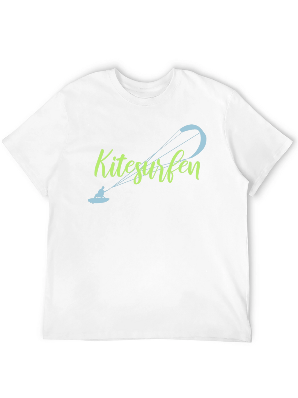 Kitesurfen Black T-Shirt - Unique Design