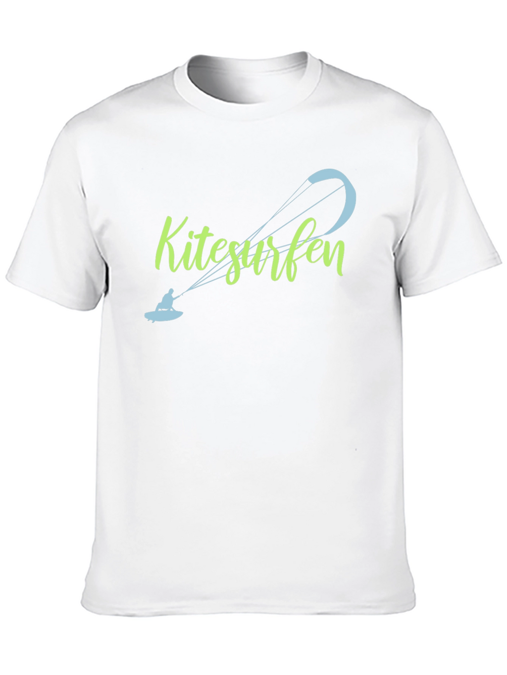 Kitesurfen Black T-Shirt - Unique Design