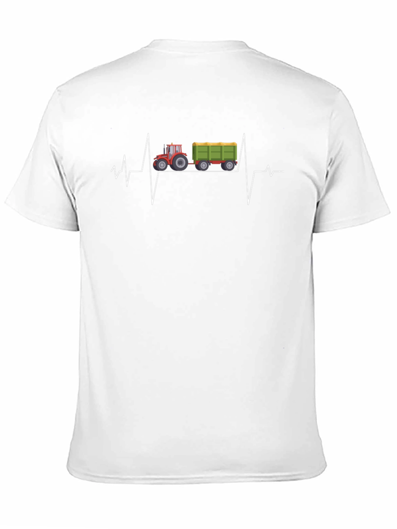 Tractor Heartbeat Graphic T-Shirt