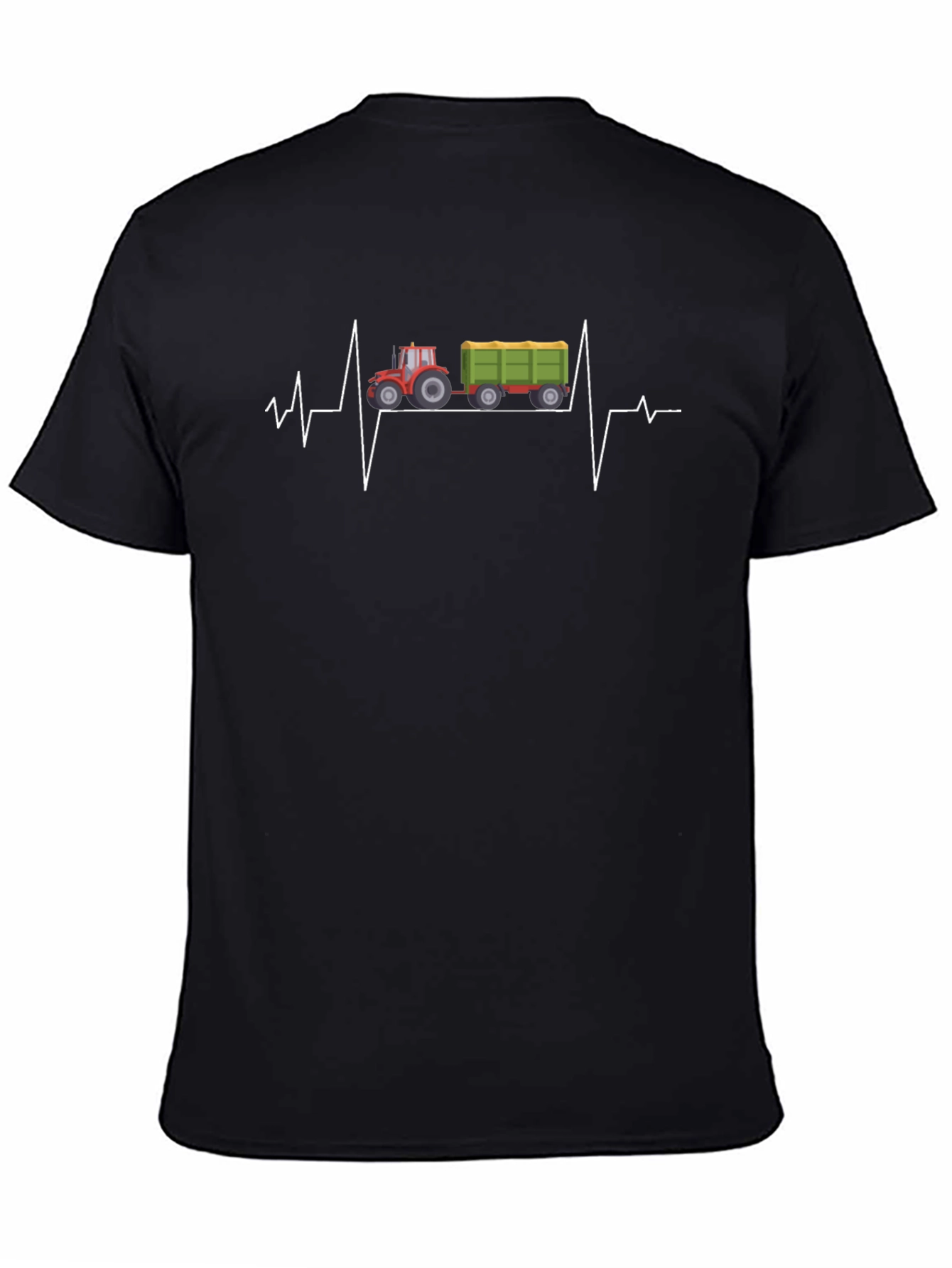 Tractor Heartbeat Graphic T-Shirt