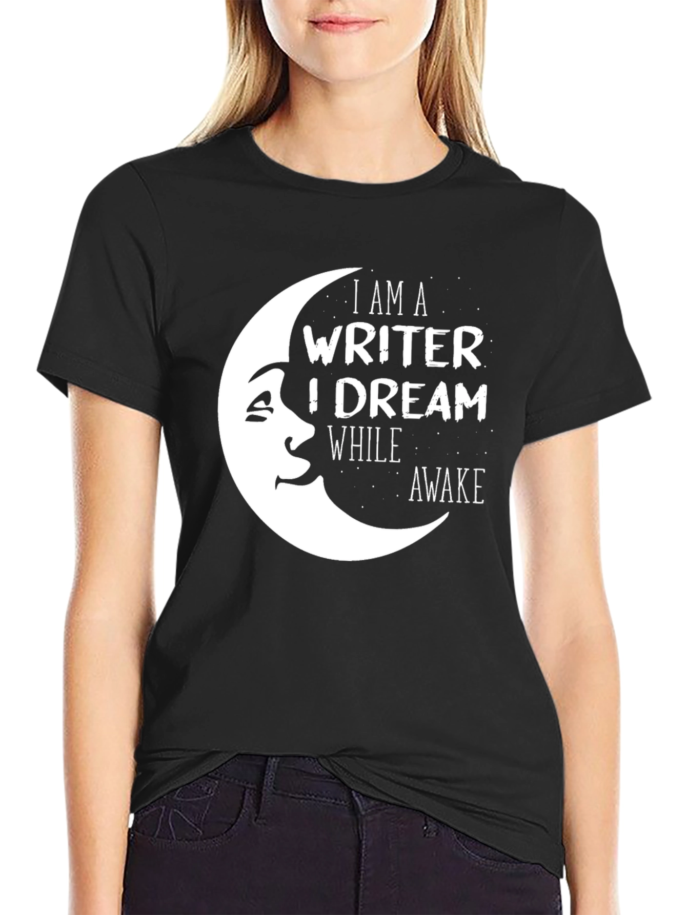 Writers Dream Black T-Shirt