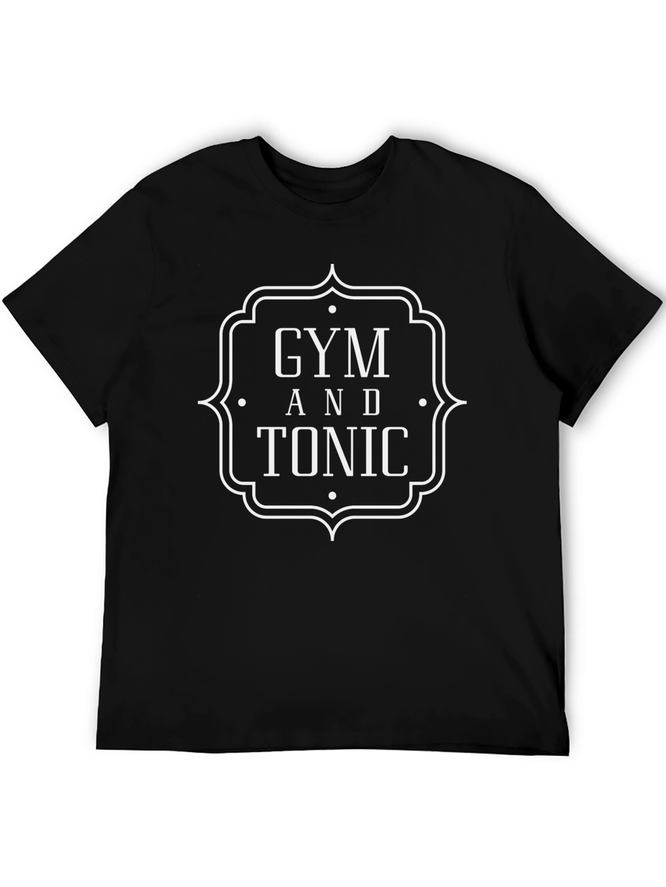 Gym and Tonic Graphic T-Shirt - Black