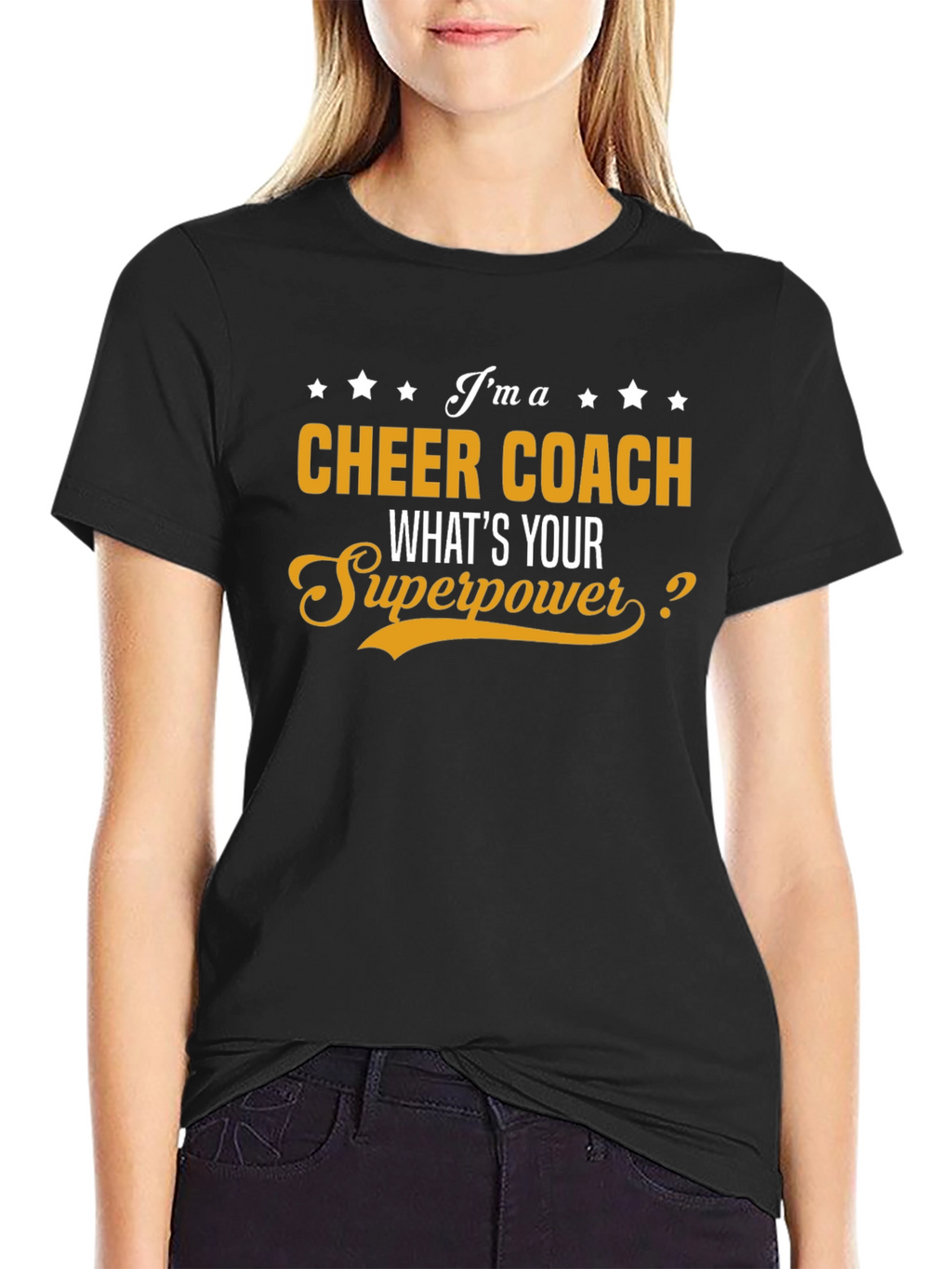 Cheer Coach Superpower T-Shirt