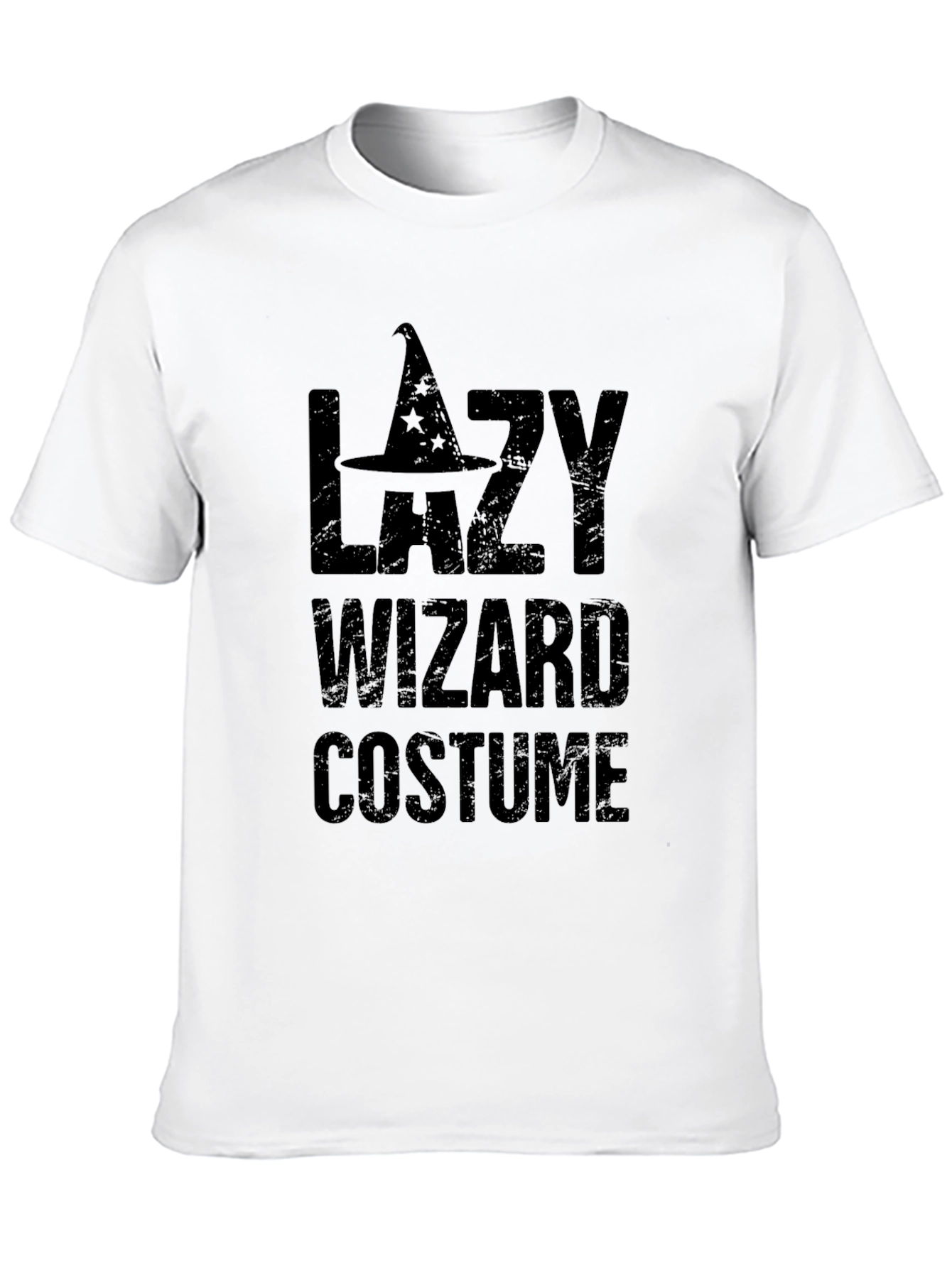 Lazy Wizard Costume T-Shirt - Black