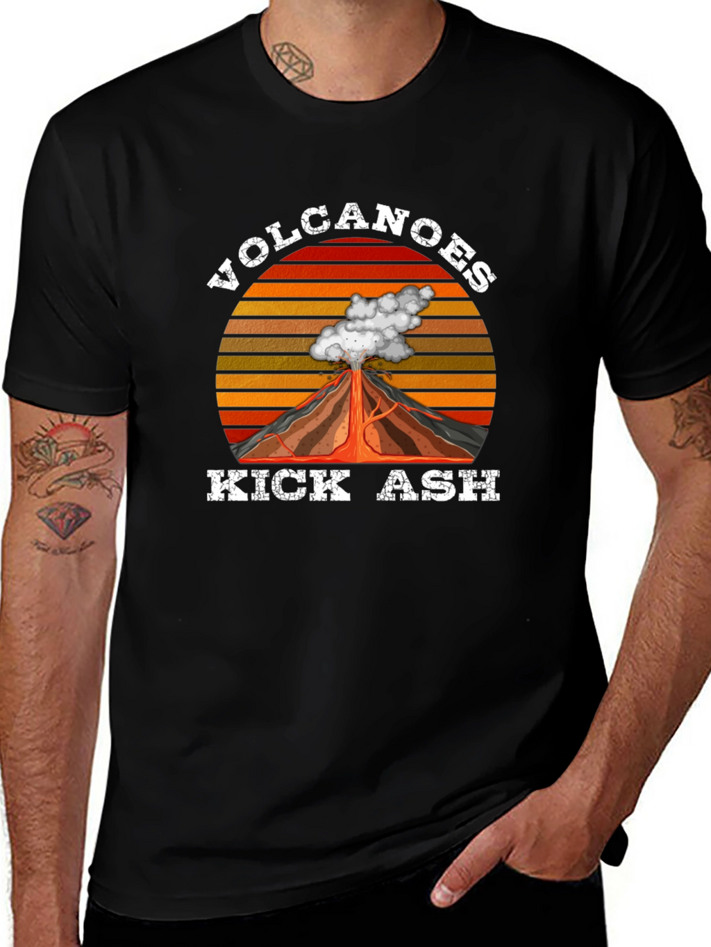 Volcanoes Kick Ash T-Shirt