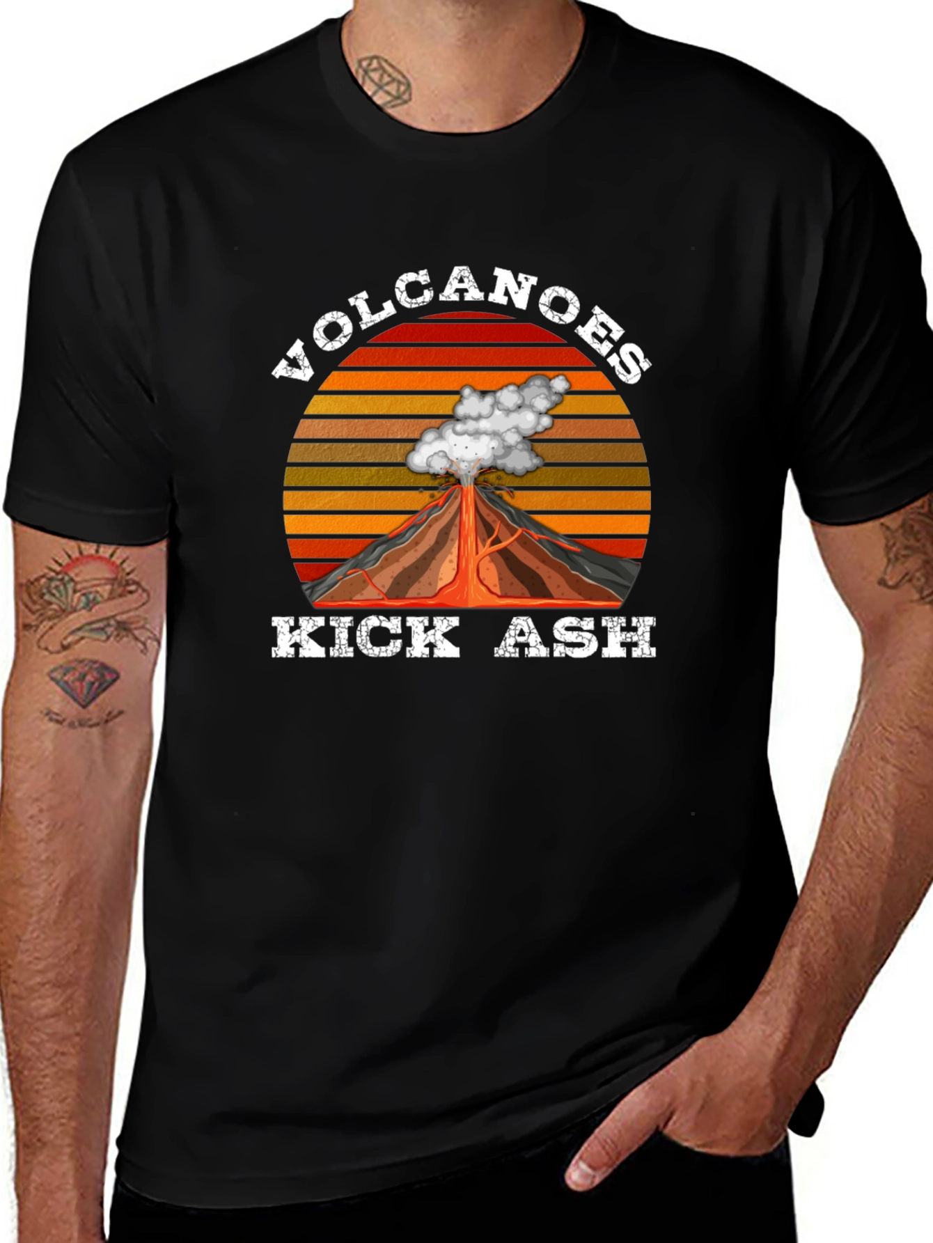 Volcanoes Kick Ash T-Shirt