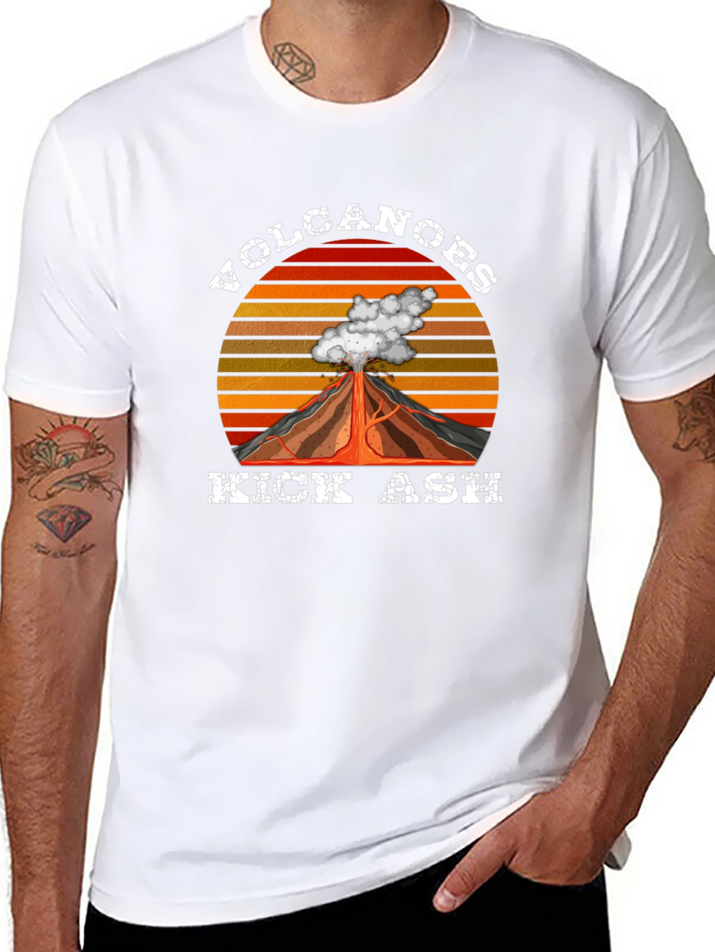 Volcanoes Kick Ash T-Shirt