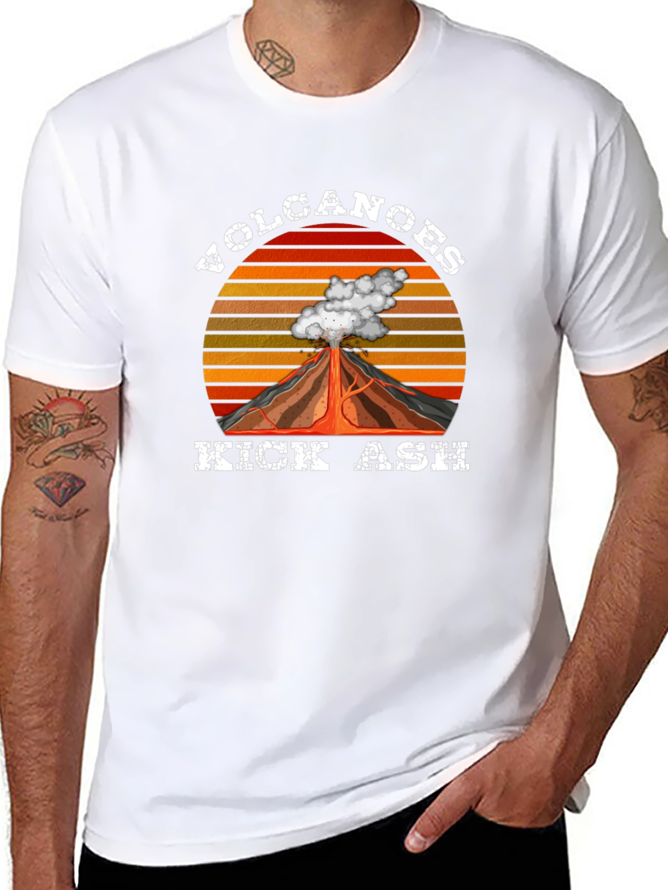 Volcanoes Kick Ash T-Shirt