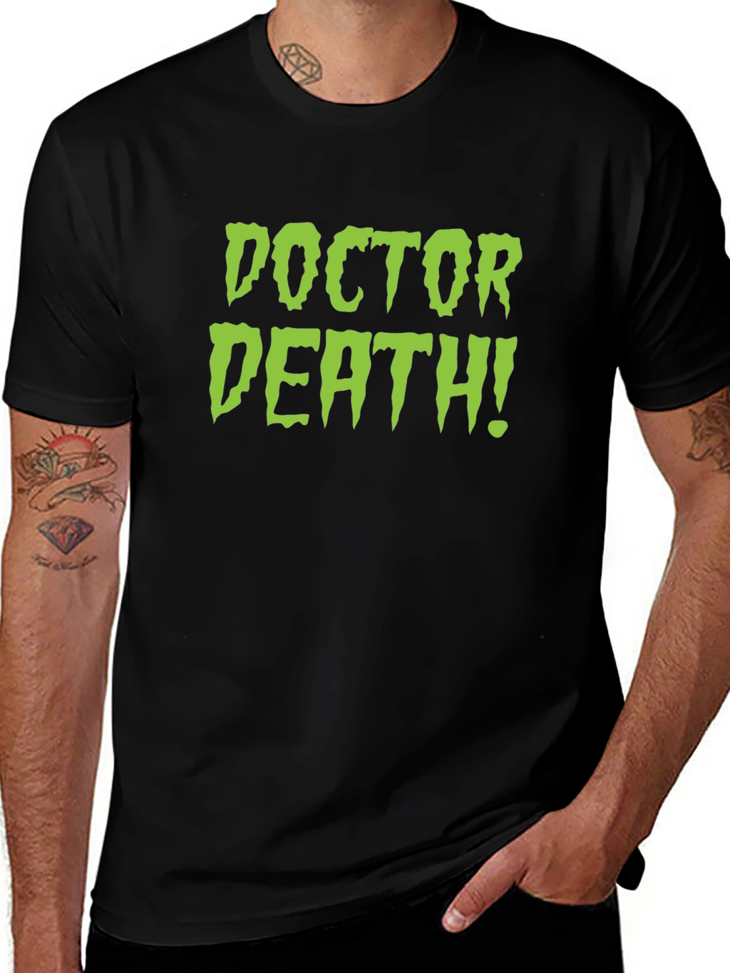 Doctor Death! Black T-Shirt