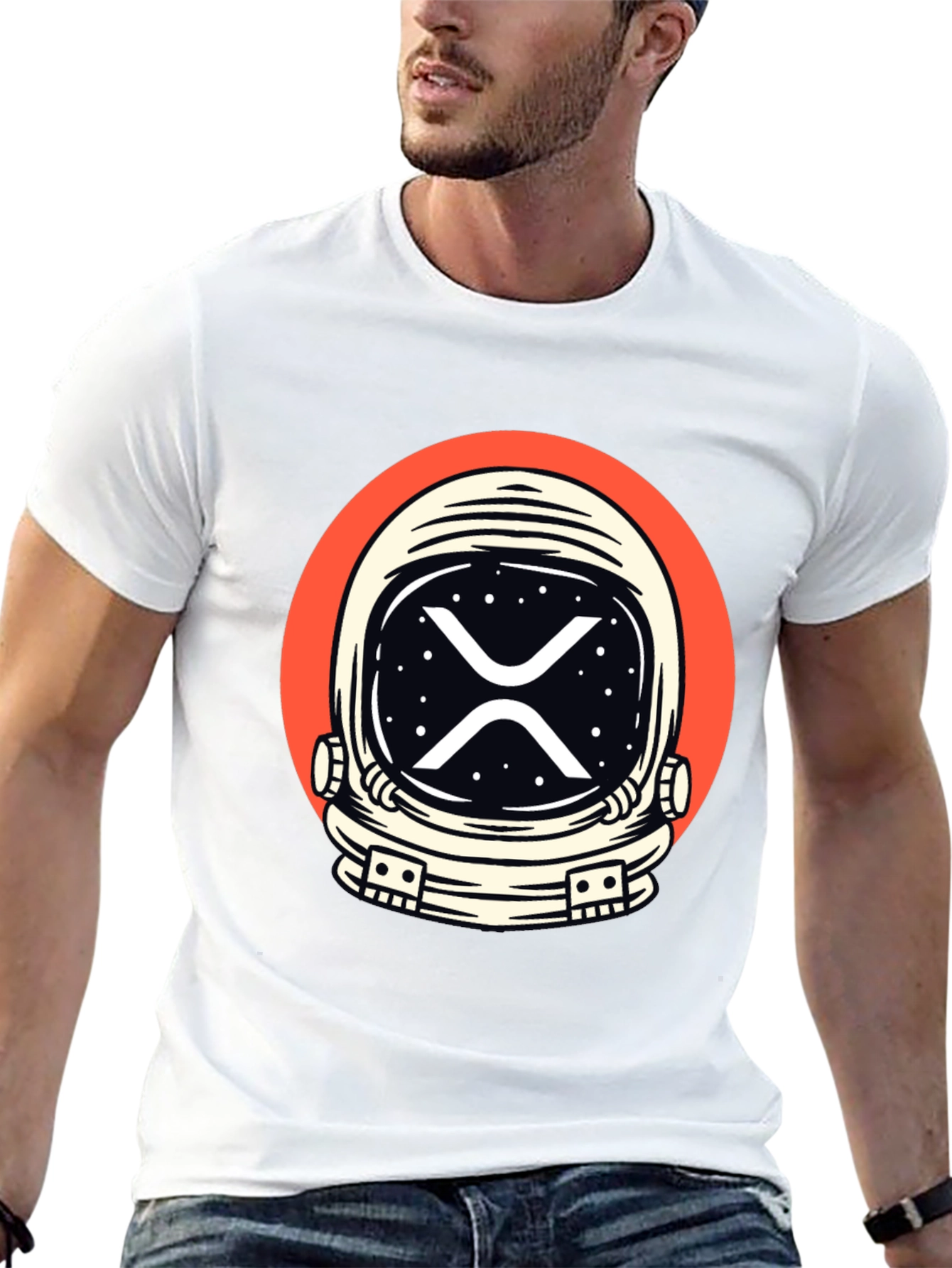 Astronaut XRP Crypto T-Shirt