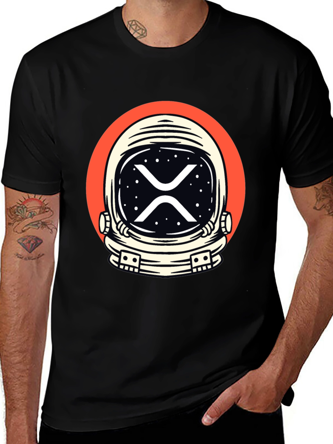 Astronaut XRP Crypto T-Shirt