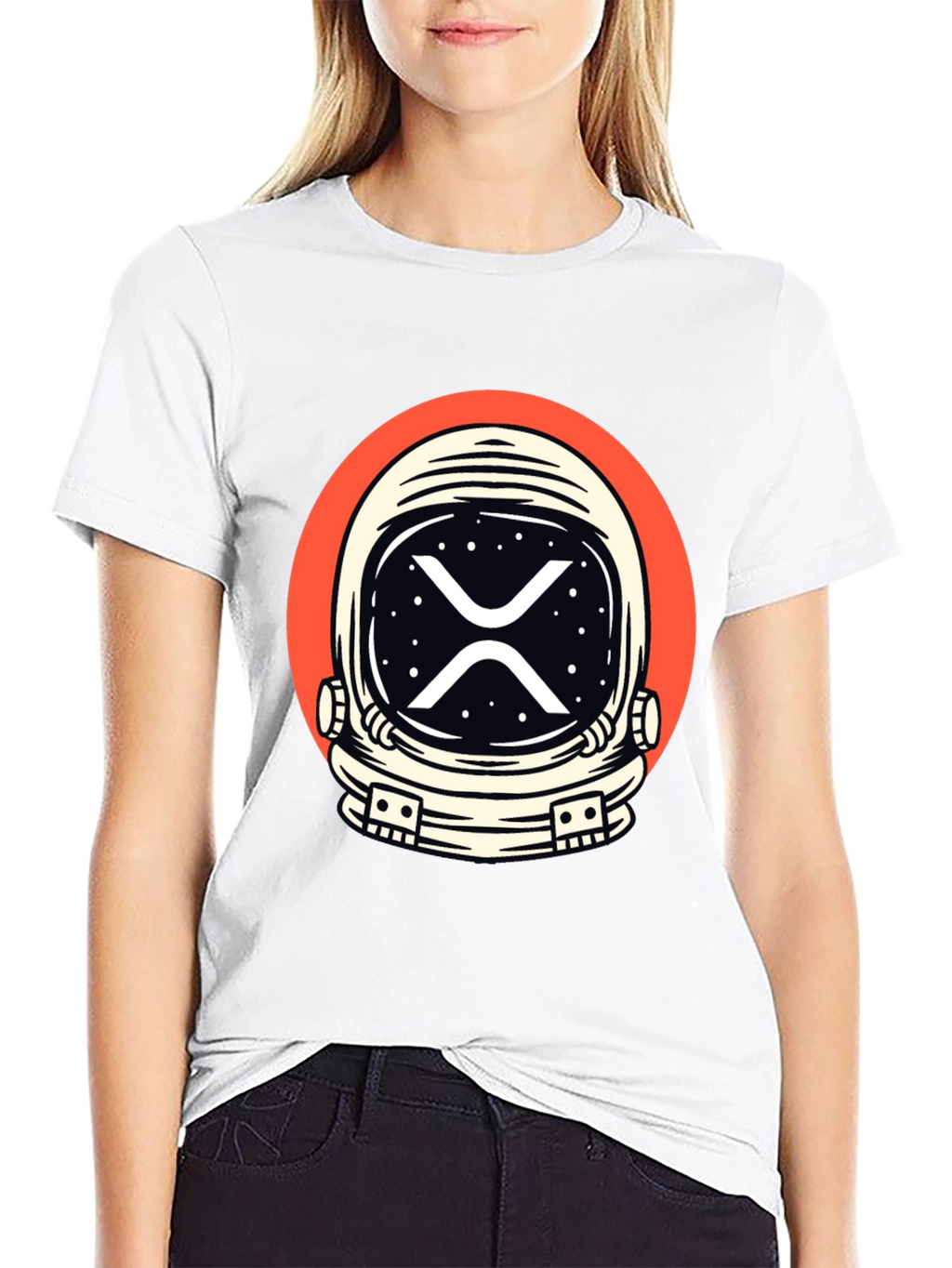 Astronaut XRP Crypto T-Shirt