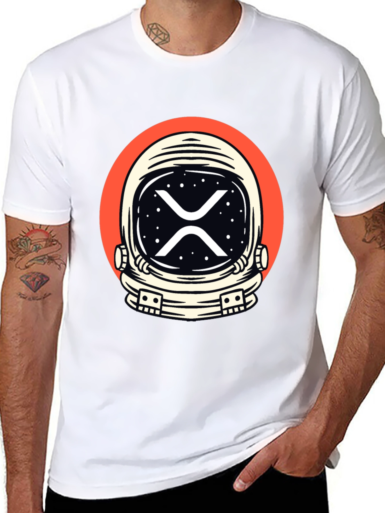 Astronaut XRP Crypto T-Shirt