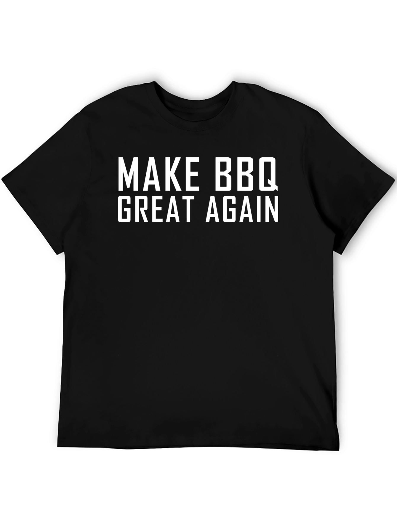 Make BBQ Great Again - Black T-Shirt