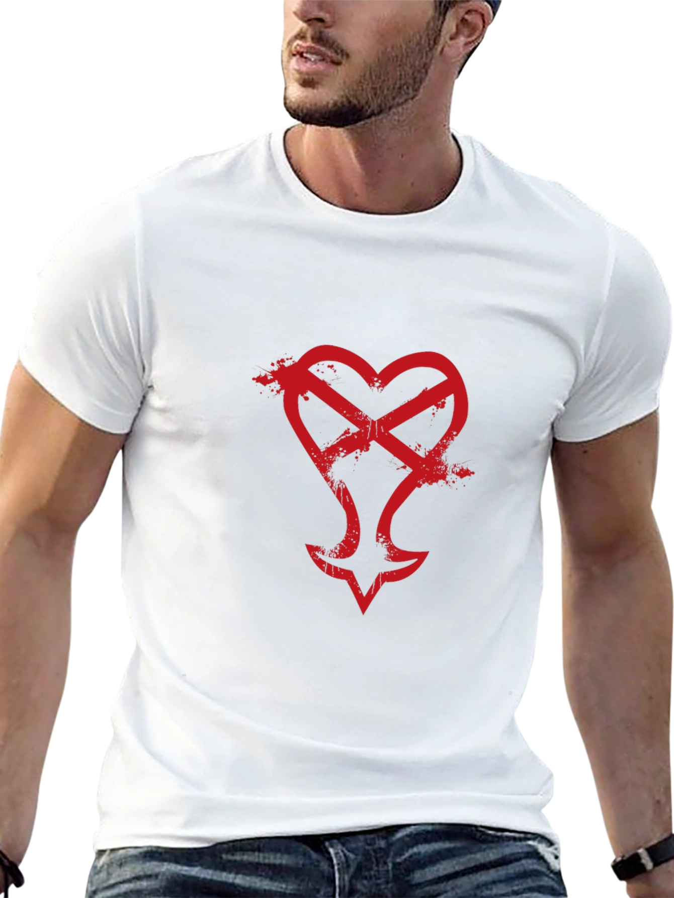 Heartless Symbol Black T-Shirt