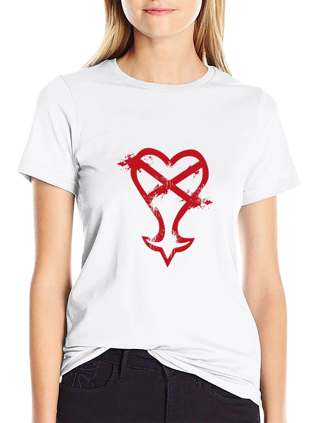Heartless Symbol Black T-Shirt