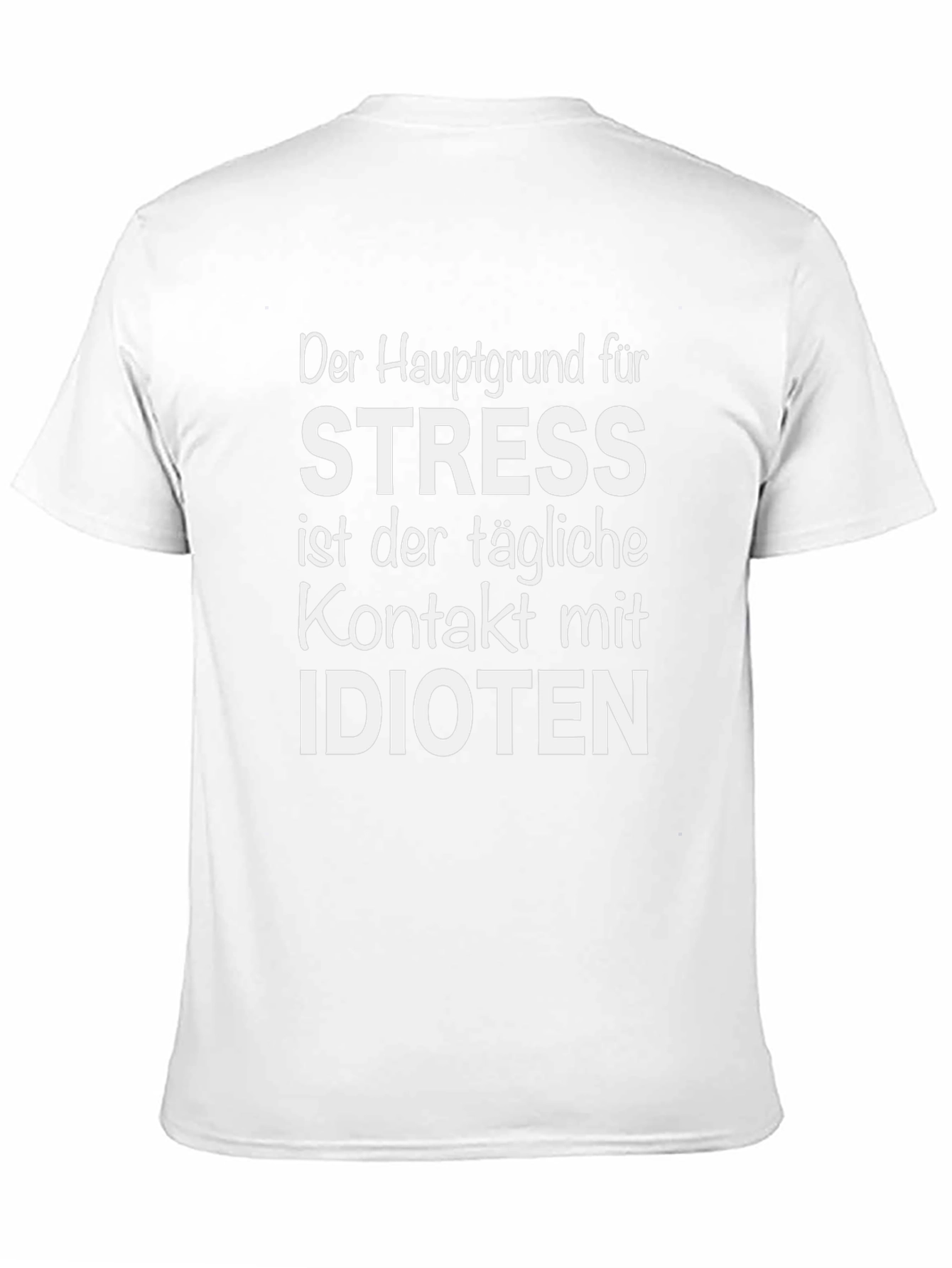 Stressful Idiots T-Shirt | Funny Slogan Tee