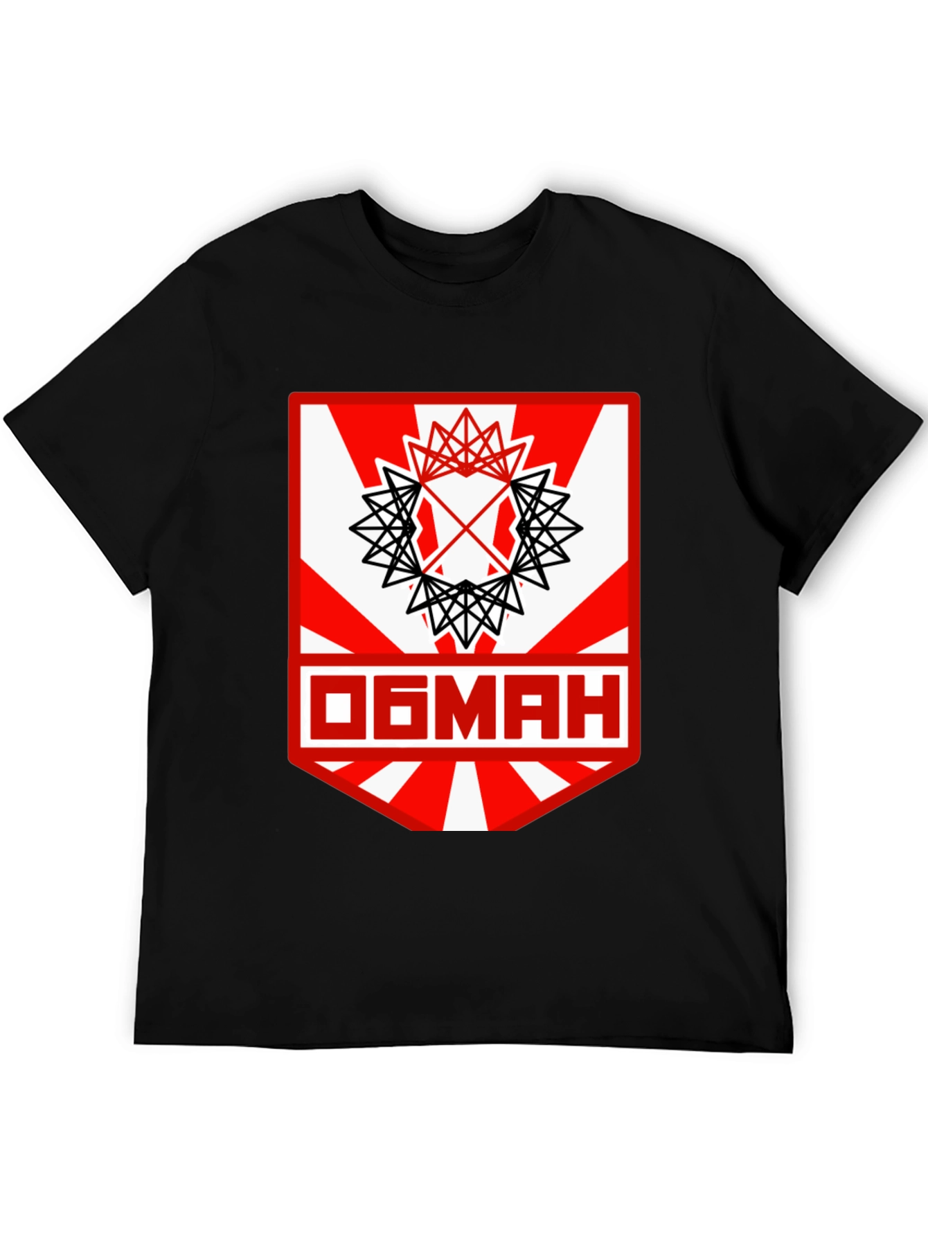 Graphic Tee with Unique Geometric Design