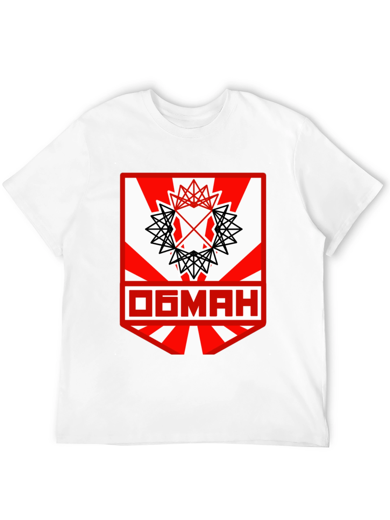 Graphic Tee with Unique Geometric Design