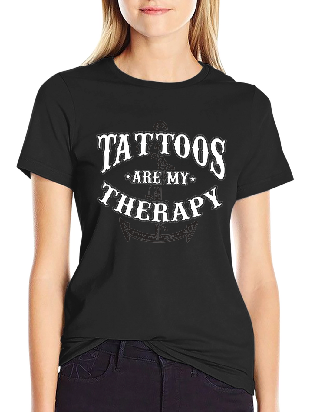 Tattoos Are My Therapy Graphic T-Shirt