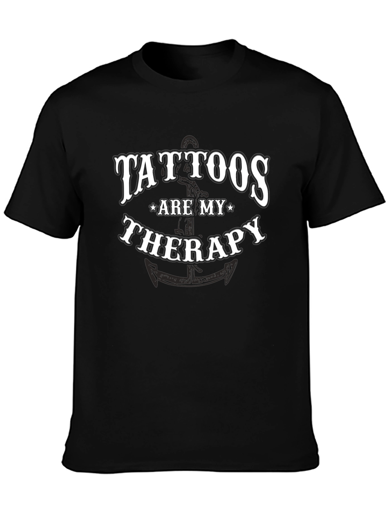 Tattoos Are My Therapy Graphic T-Shirt