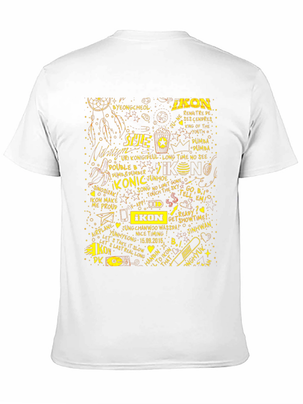 iKON Music Group Graphic Print Black T-Shirt
