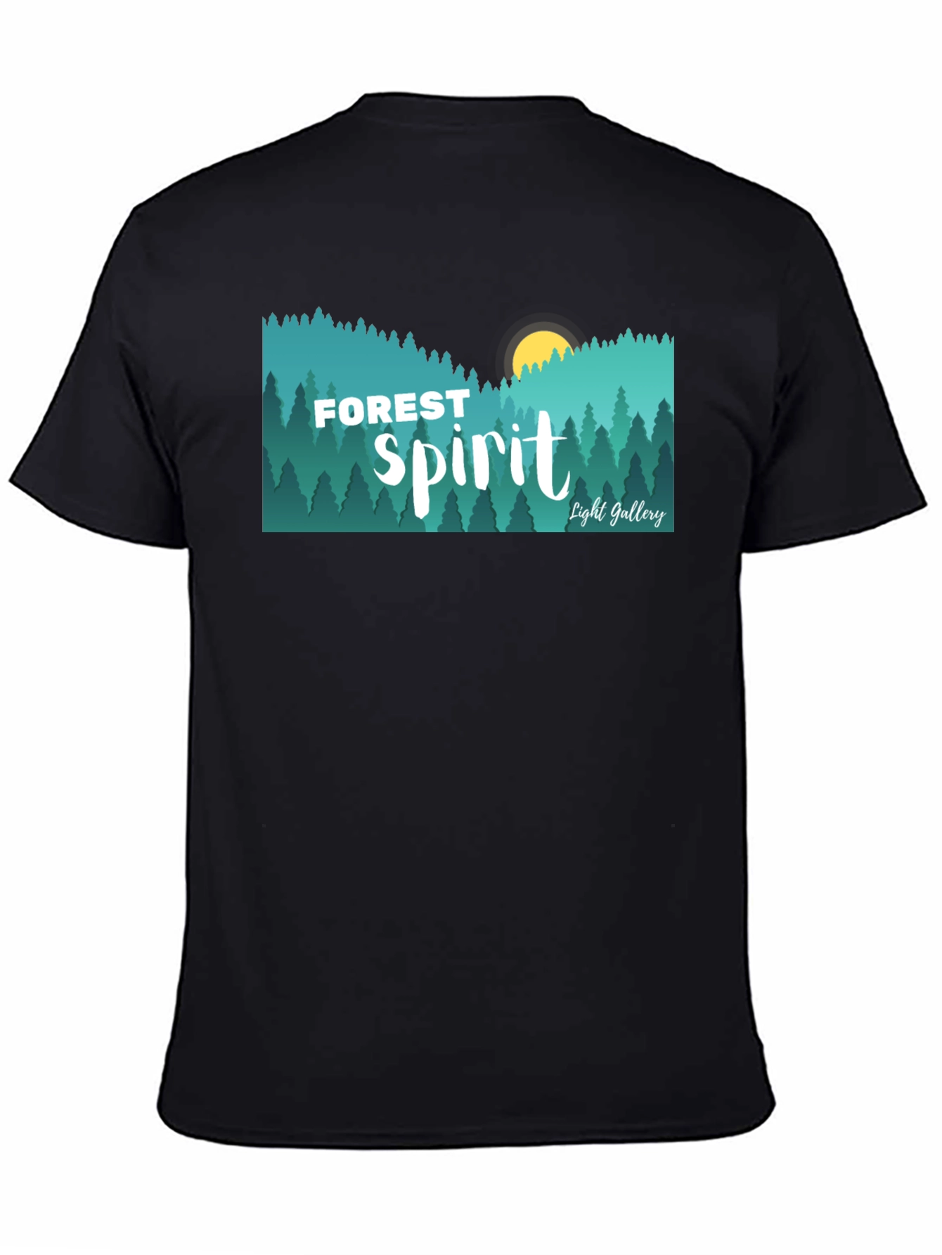 Forest Spirit Graphic Tee - Nature Inspired Design