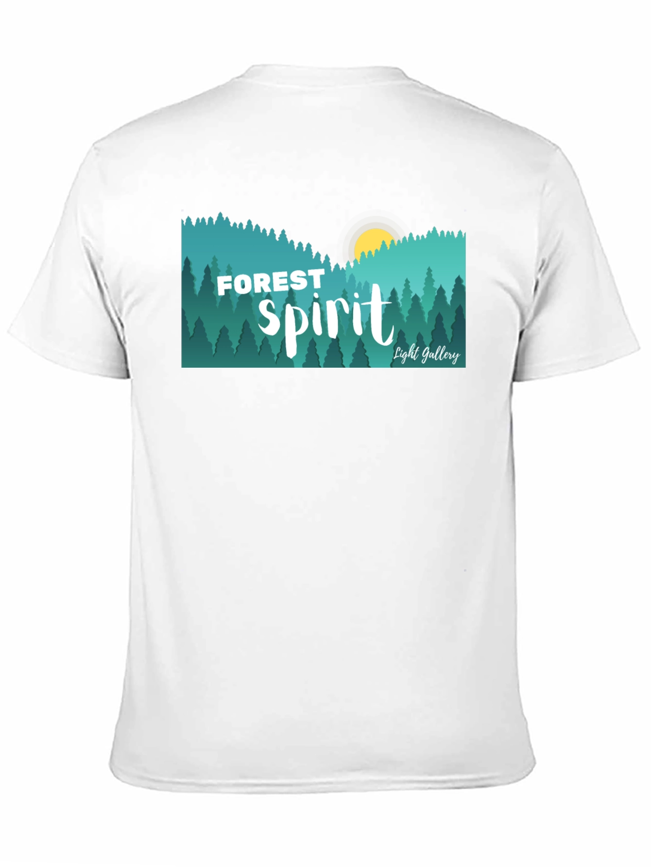 Forest Spirit Graphic Tee - Nature Inspired Design