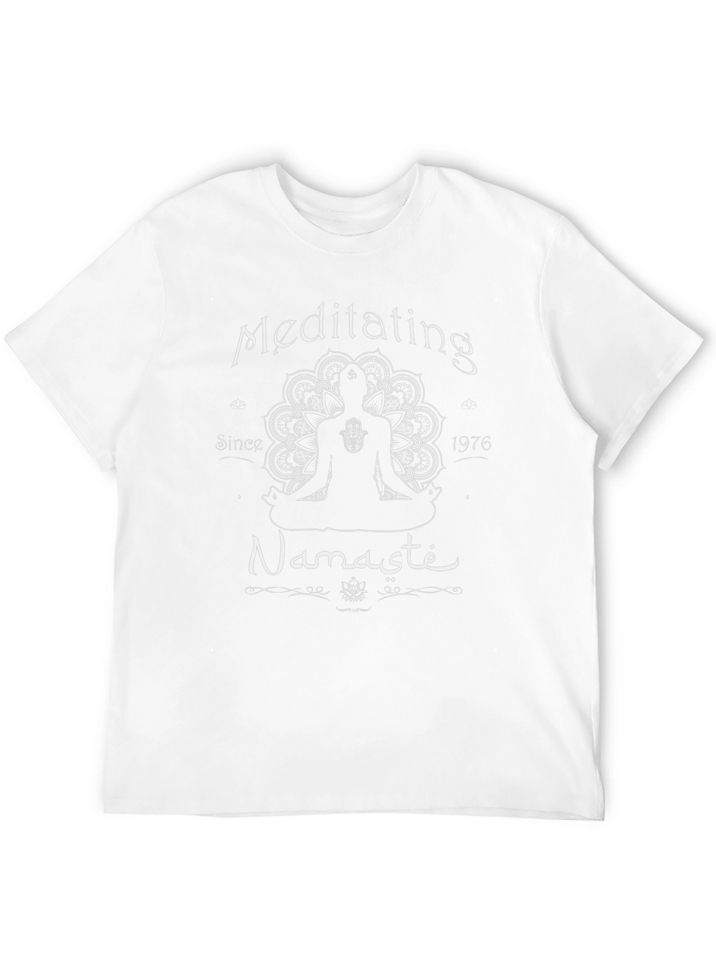Meditating Since 1976 Namaste T-Shirt