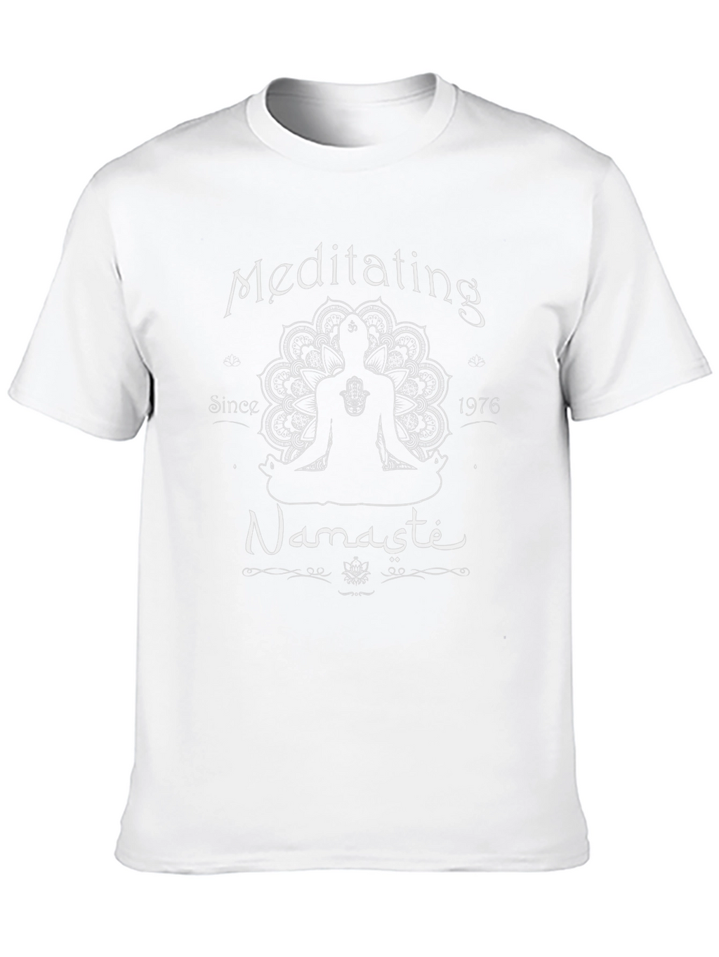 Meditating Since 1976 Namaste T-Shirt