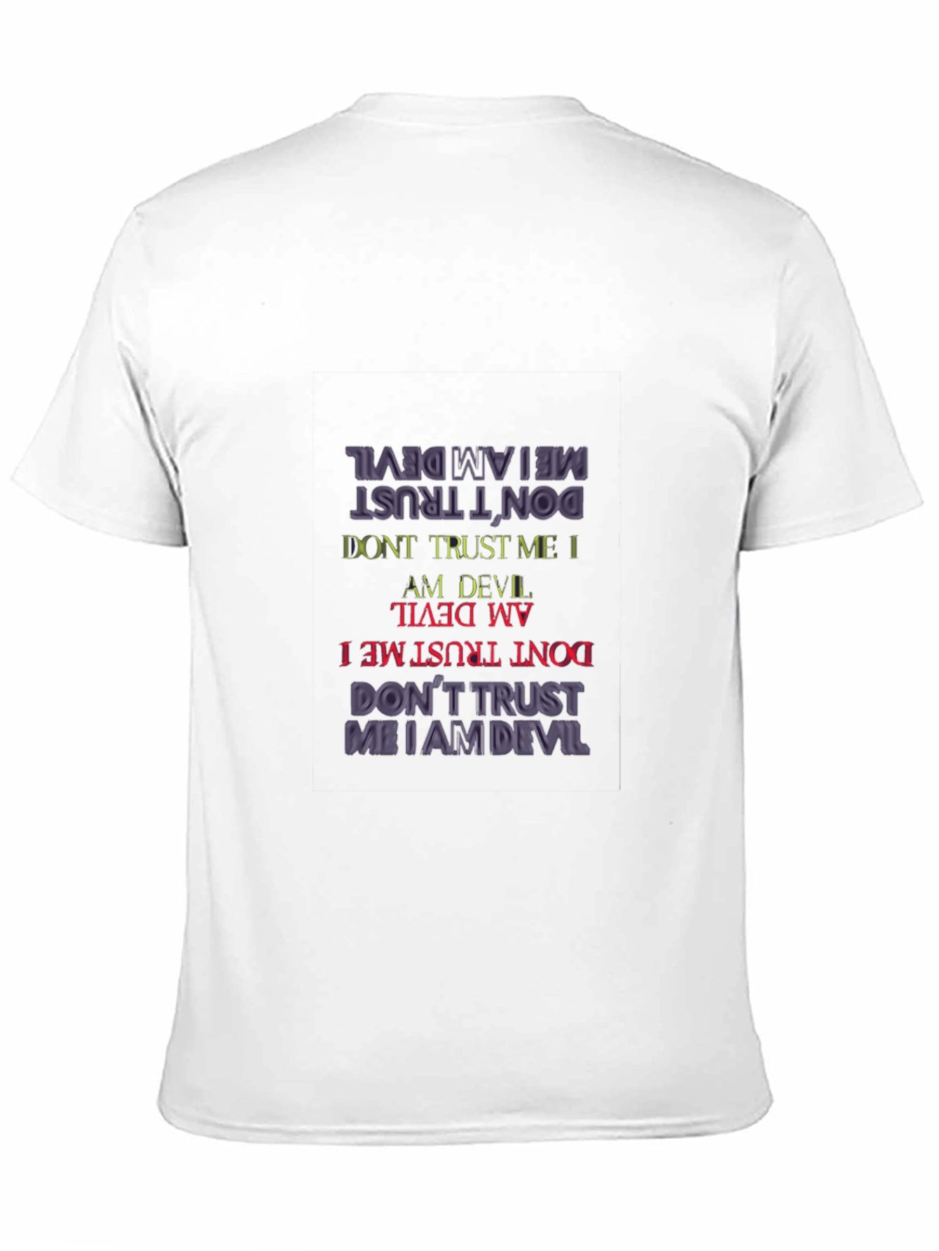 Dont Trust Me I Am Devil Graphic Tee