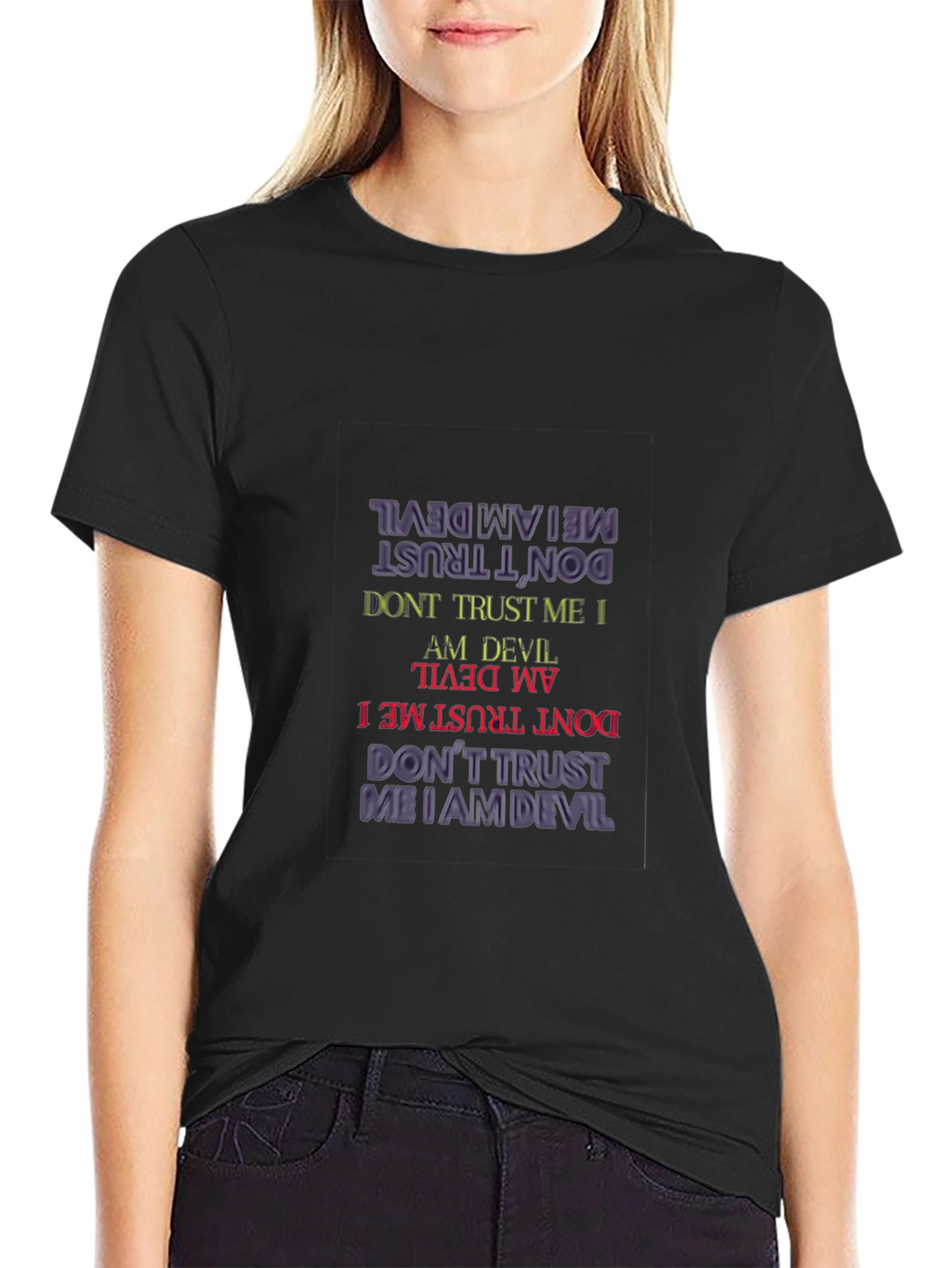 Dont Trust Me I Am Devil Graphic Tee