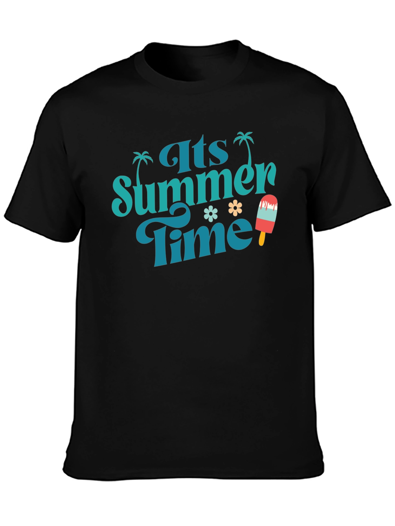 Its Summer Time Graphic Tee - Casual Comfort