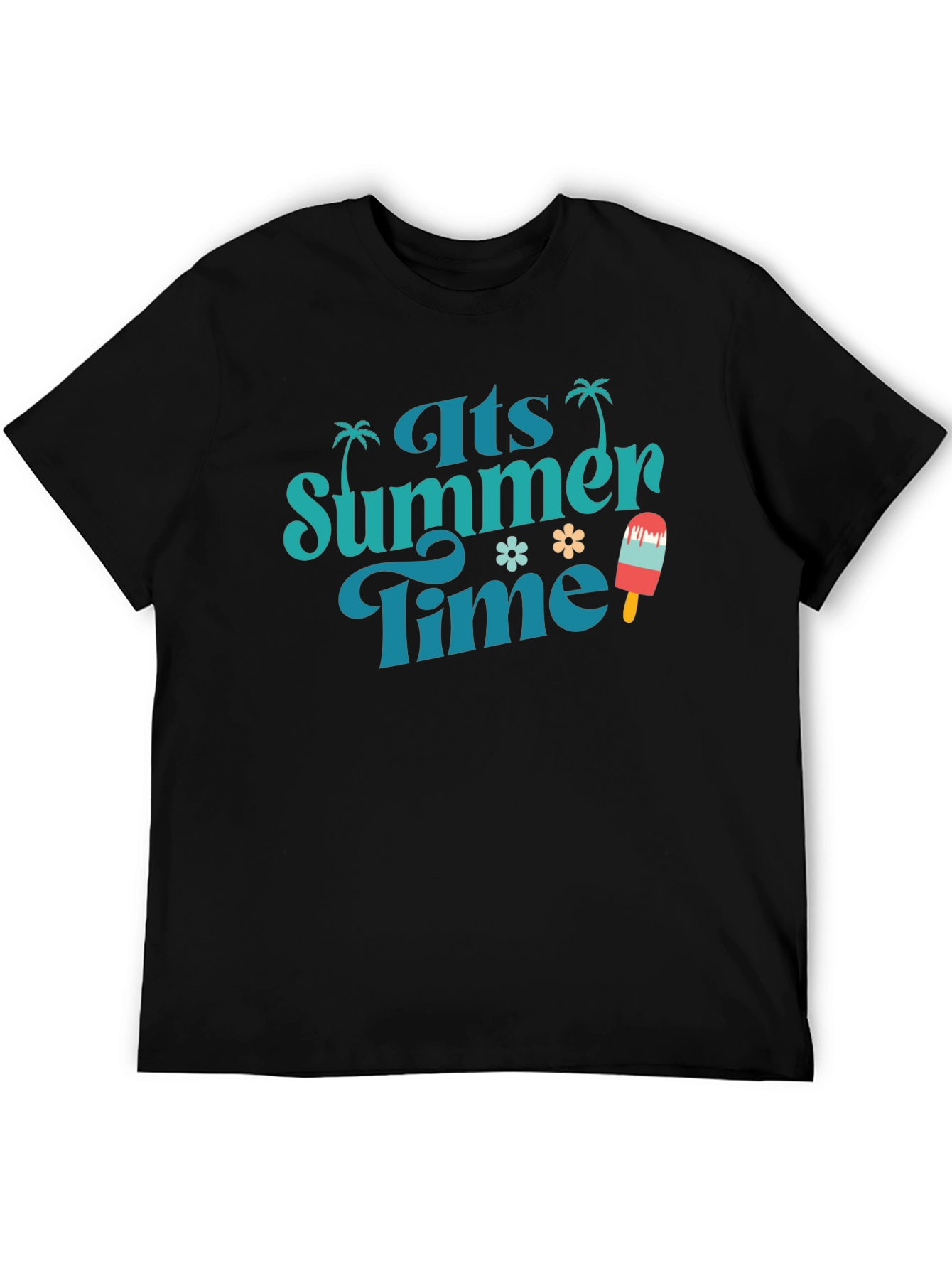 Its Summer Time Graphic Tee - Casual Comfort