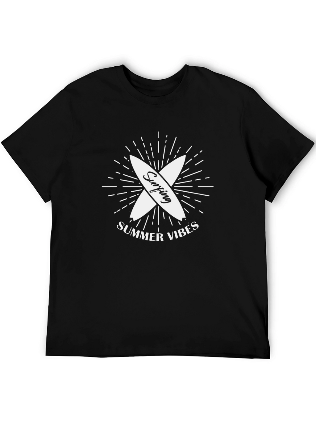 Summer Vibes Surfing T-Shirt