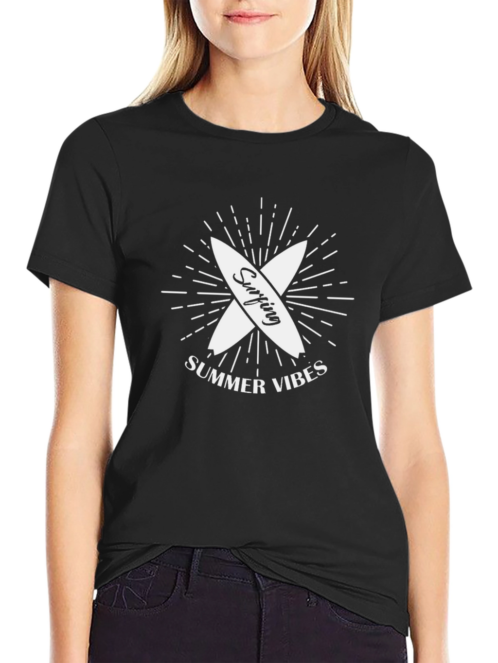 Summer Vibes Surfing T-Shirt