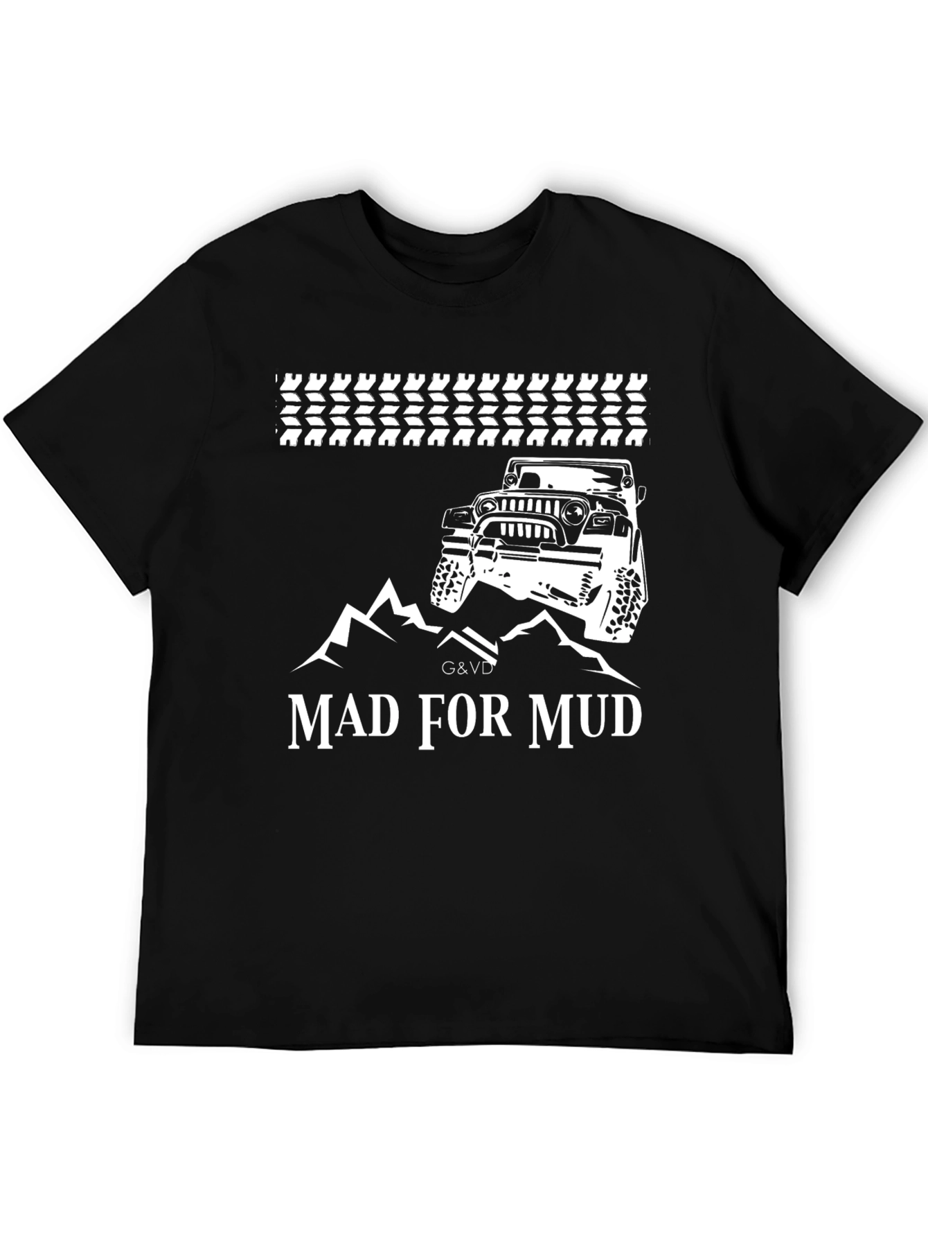 Mad for Mud Black Graphic Tee