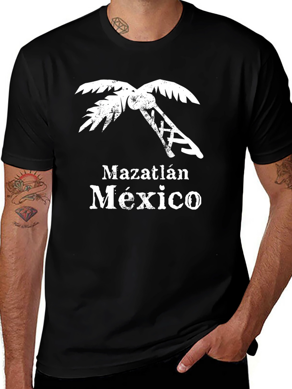 Mazatlan Mexico Palm Tree T-Shirt